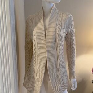 Ann Taylor Cable Knit Cardigan